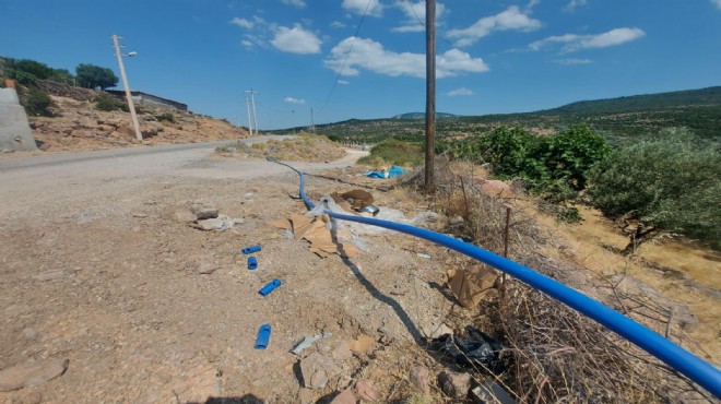 Komşu 2 mahallenin su kavgası:  Boruları kestiler  iddiası!