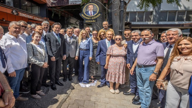 Konak Belediyesi'nden Mehmet Gönen’e vefa