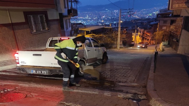 Konak Belediyesi nden buzlanma teyakkuzu!