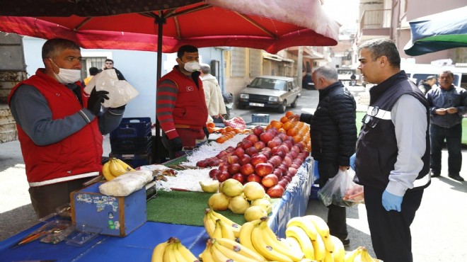 Konak pazarlarında sıkı denetim