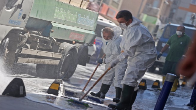 Konak'ta bayram temizliği: 400 personel sahada!