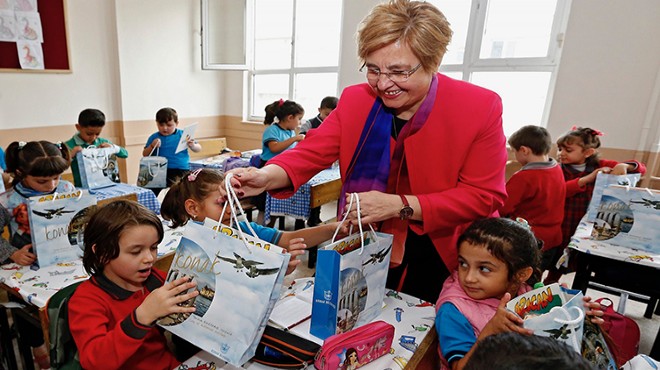 Konak'ta eğitime sağlıklı ve lezzetli destek