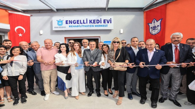 Konak'ta engelli can dostların artık bir yuvası var!