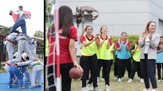 Konak ta gençlik Spor Fest’te buluştu