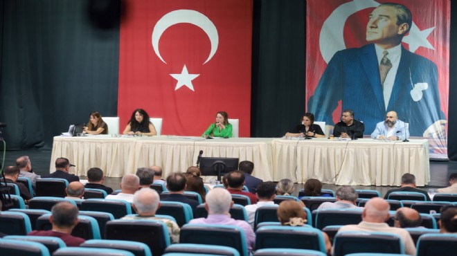 Konak ta komisyon üyeleri belli oldu!