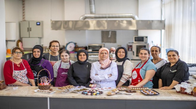 Konak ta meslek edindirme kursları sürüyor