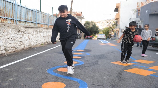 Konak ta okul yolu rengarenk!