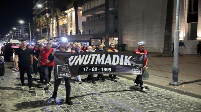 Konak ta sessiz yürüyüş