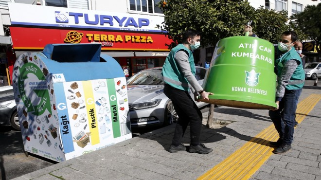 Konak'ta o sloganla 'sıfır atık' dönemi!