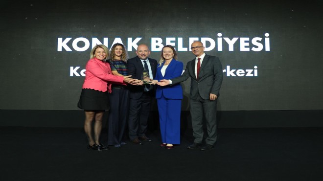 Konak’a, gururlandıran iş birliği ödülü