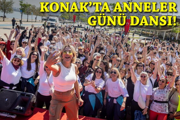 Konaklı annelerden Anneler Günü dansı