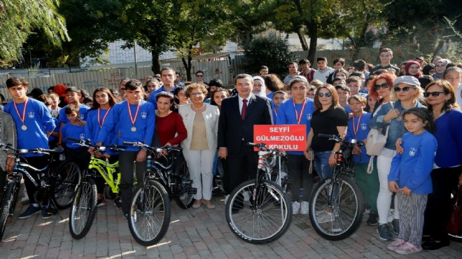 Konak'lı çocuklar Şenel Aksu için koştular