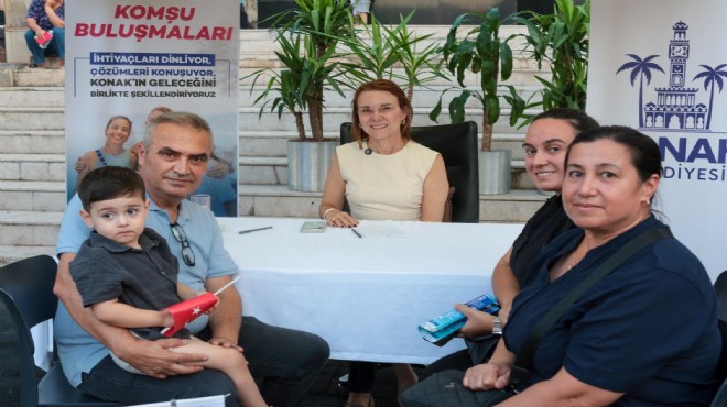 Konak’ta Komşu Buluşmaları yeniden start aldı