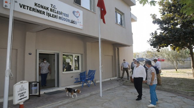 Konak’ta can dostlara teknoloji ile hizmet