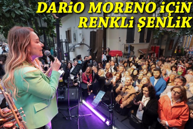 Konak’tan Dario Moreno için renkli şenlik