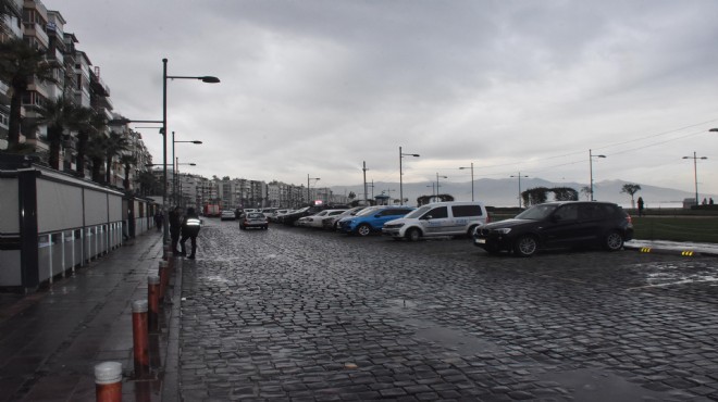 Kordon'da esnaftan belediyeye su baskınına karşı önlem çağrısı