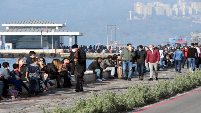 Kordon, pandemi öncesi günleri aratmadı