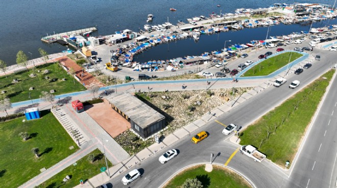 Körfez'in en renkli tekne ve otobüsü Gediz Deltası için hazır