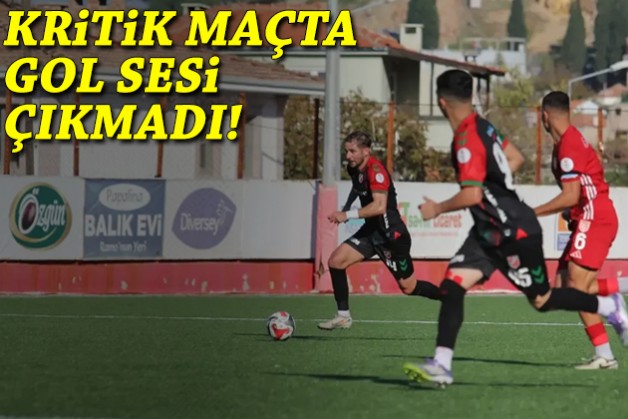 Kritik play-off maçında gol sesi çıkmadı!