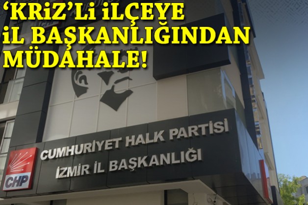 ‘Kriz’li ilçeye il başkanlığından müdahale!