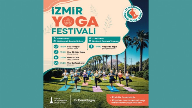 Kültürpark tan Körfez e yoga rüzgarı esecek