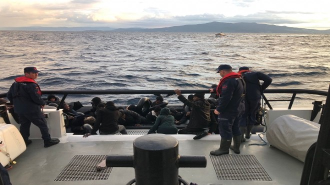 İzmir açıklarında can pazarı!