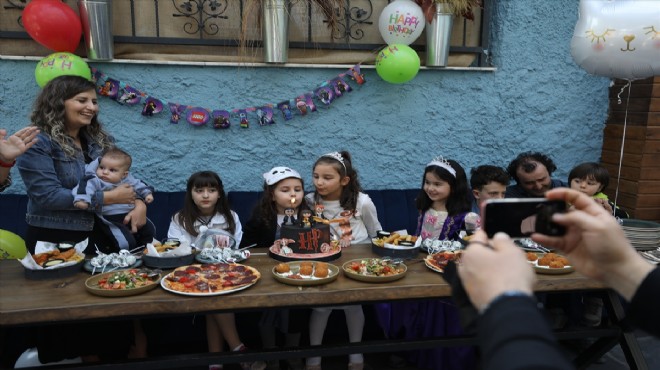 Lösemi hastalarının sembol ismi Öykü Arin 7. yaşını kutladı