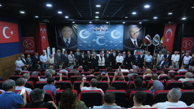 MHP İzmir de 24 kongre tamam... Şahin den  Terörsüz Türkiye  mesajları