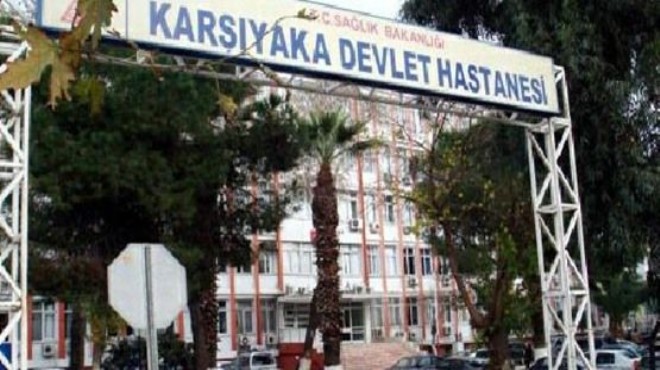 MHP den  Karşıyaka Devlet Hastanesi  çıkışı!