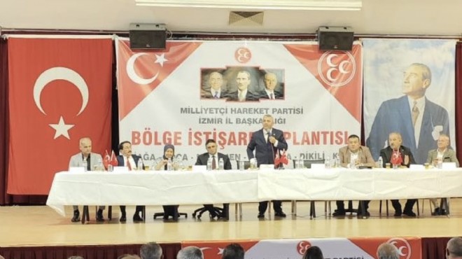 MHP li Şahin CHP ye İzmir üzerinden yüklendi:  İflas etmiş bir belediyecilik! 