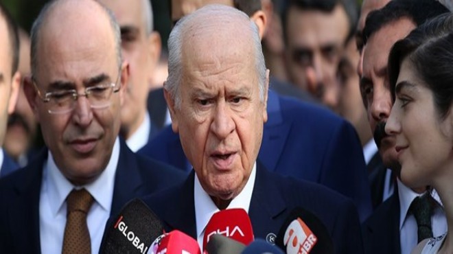 MHP lideri Bahçeli den  İsmail Küçükkaya  çıkışı!