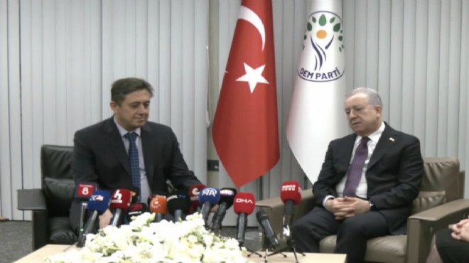 MHP nin DEM Parti ziyaretinde  demli çay  şakası