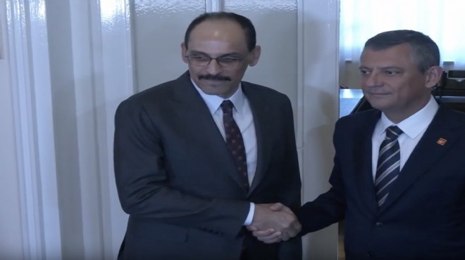MİT Başkanı Kalın dan Özgür Özel e ziyaret