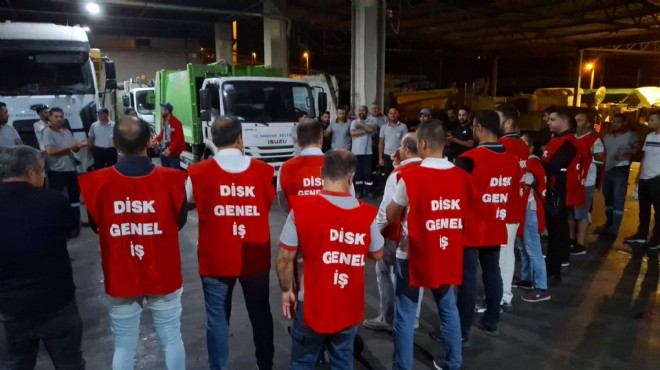Maaş krizi tam gaz: Karşıyaka’da süresiz iş bırakma eylemi!