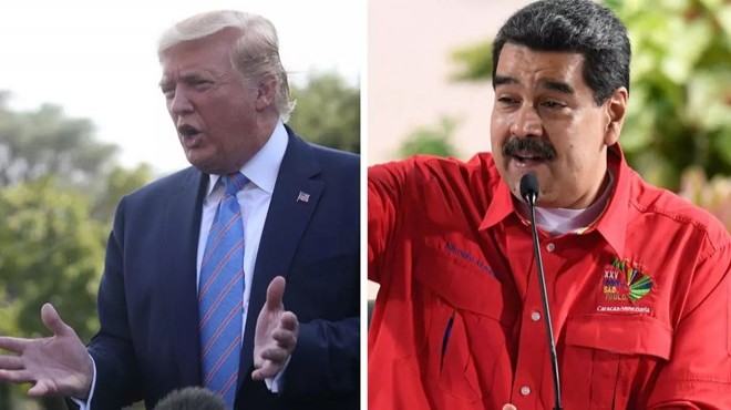 Maduro: Sen sefil birisin Donald Trump