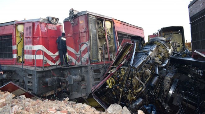 Malatya'da iki yük treni çarpıştı