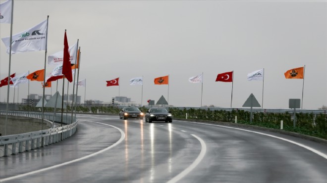 Manisa-Akhisar çevre yolu açıldı
