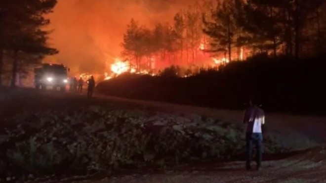 Marmaris te alevler kontrol altına alındı