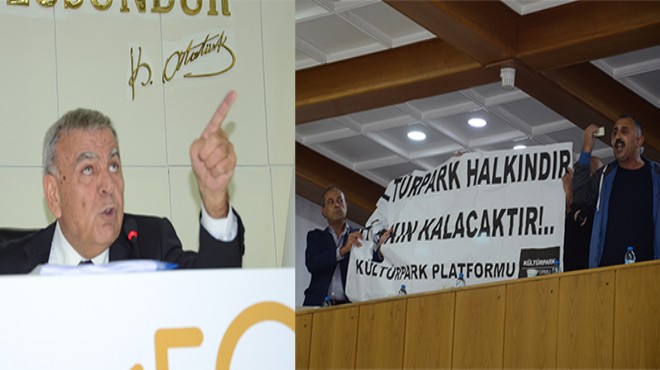 Mecliste 'Kültürpark' gerginliği! Kocaoğlu'ndan platforma: Tanımıyorum!