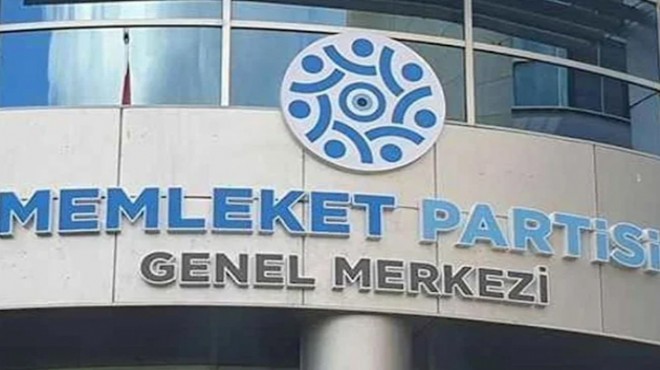 Memleket Partisi'nde üst düzey istifa