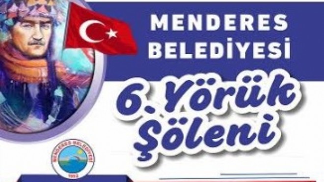 Menderes 6. Yörük Şenliği'ne hazır