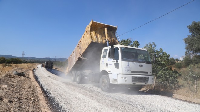 Menderes te üretimin yolunu açan destek!