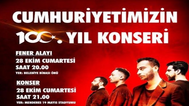 Menderes Cumhuriyet’in 100. Yılına hazır!