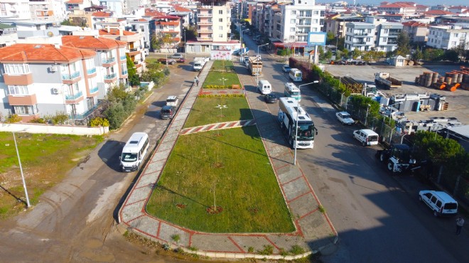 Menderes'te bataklık gitti, yeşil alan geldi!