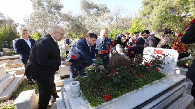 Menderes'te anlamlı 18 Mart etkinliği