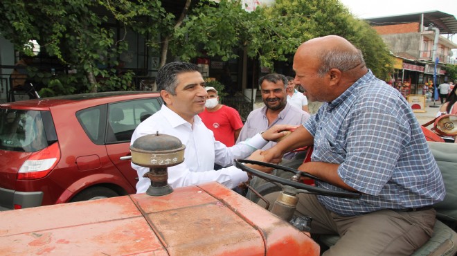 Menderes te belediyeden çiftçiye arazi desteği!