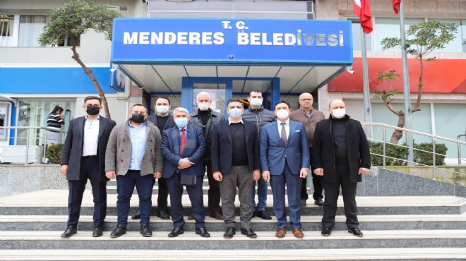 Menderes'te belediyeler arası gönül köprüsü