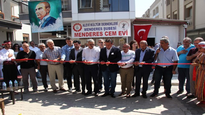 Menderes'te birlik-beraberlik günü: Cem evi açıldı