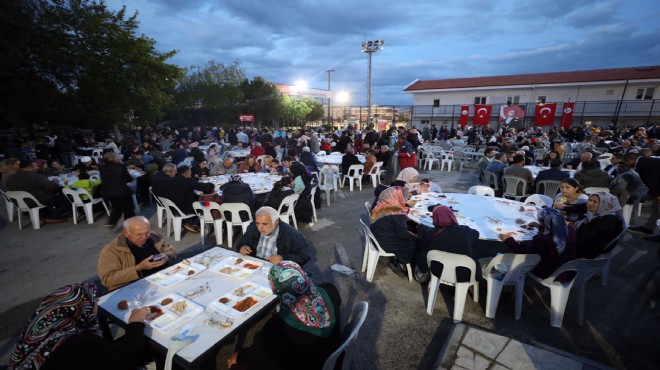 Menderes'te birlik-beraberlik sofrası!