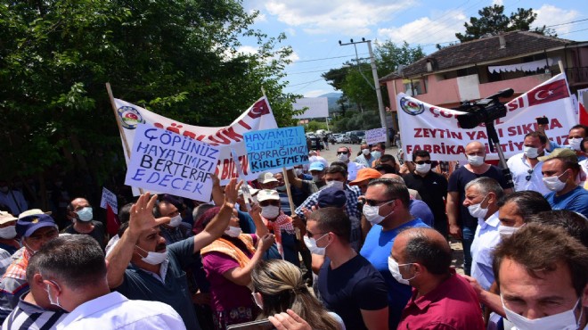 Menderes'te çöp tesisine halk seti!